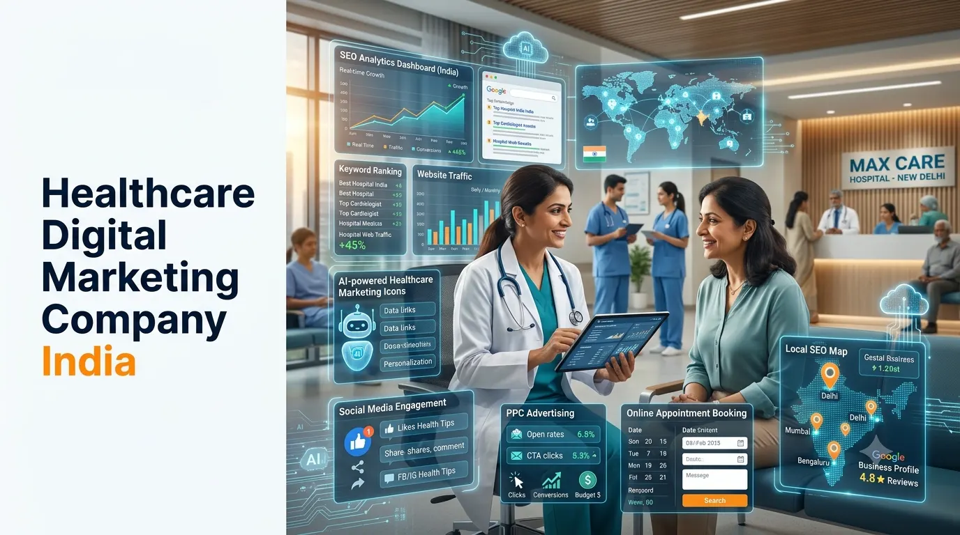 Healthcare Digital Marketing Company in India: Complete Guide to Growing Hospitals, Clinics and Medical Brands Online