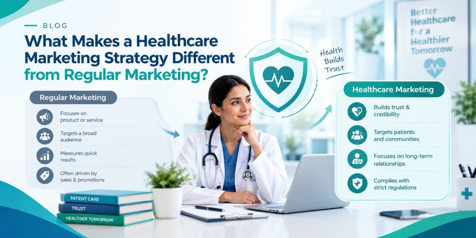 Healthcare Marketing Strategy vs Regular marketing