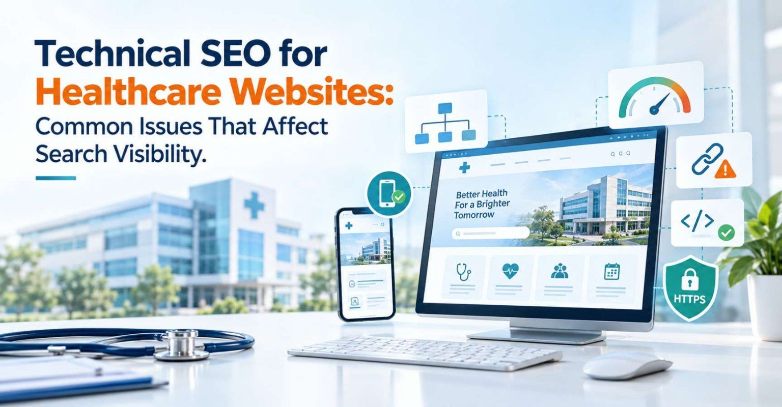 Technical SEO for Healthcare Websites: Common Issues