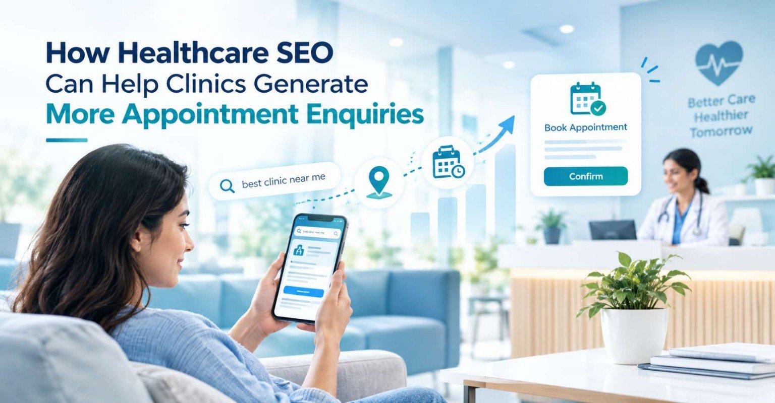 Healthcare SEO for Clinics: Generate More Appointment Enquiries