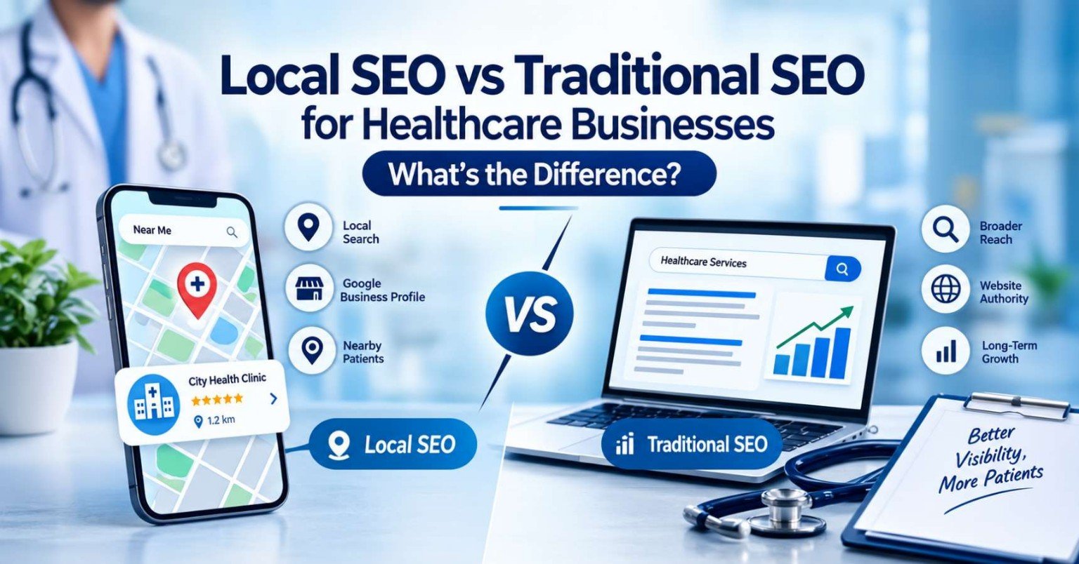 Local SEO vs Traditional SEO for Healthcare Businesses