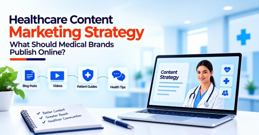 Healthcare Content Marketing Strategy: What Should Medical Brands Publish Online?