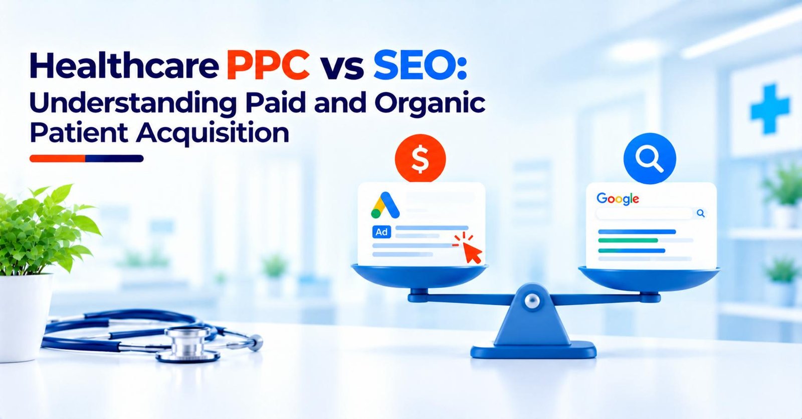 Healthcare PPC Advertising Services vs SEO: Key Differences