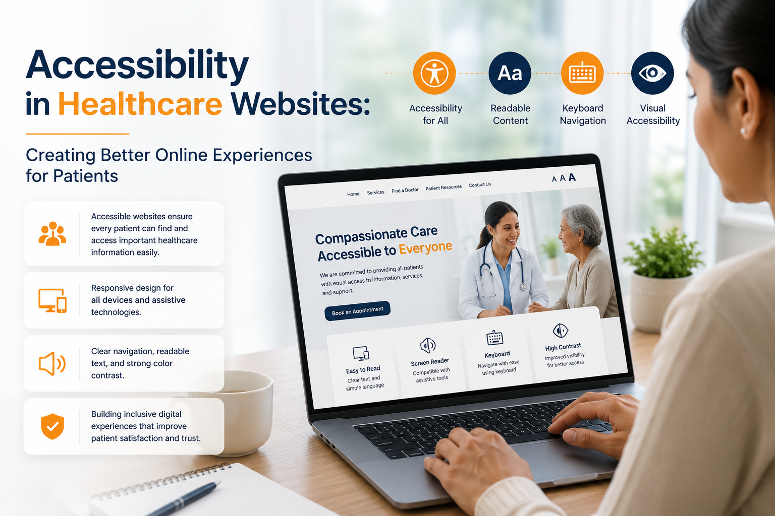 Healthcare Website Accessibility: A Guide to Better Patient Experiences